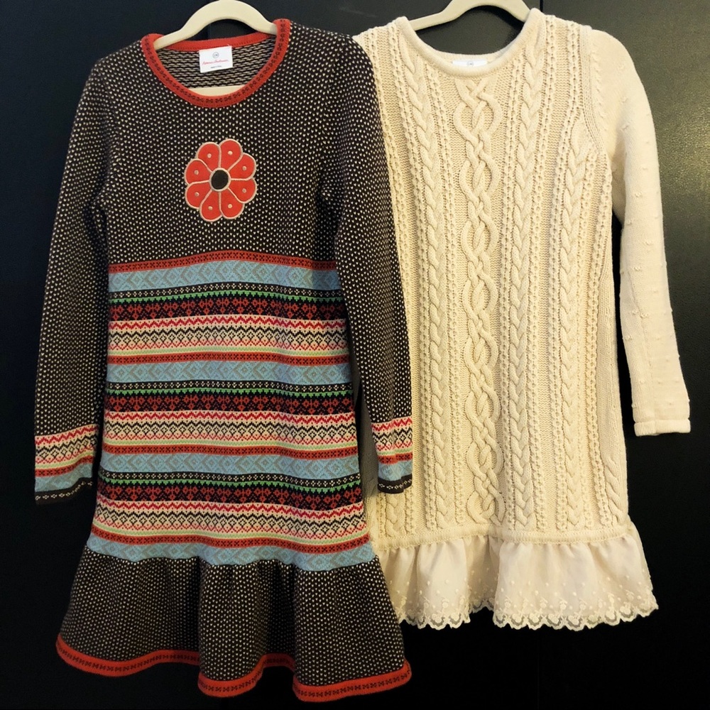 Hanna Andersson Sweater Knit Dresses- Like New
